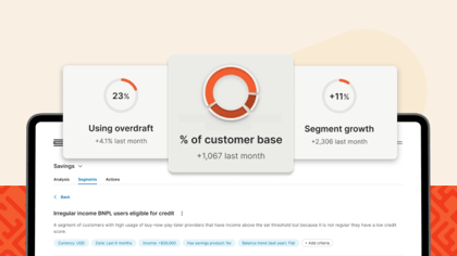 Drive dashboard image showing customer insights