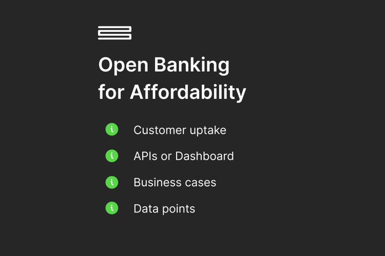 Open Banking for affordability - The 4 key stats people ask