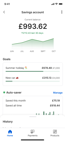 2024 UK Savings Account Engage Screen iPhone 210324